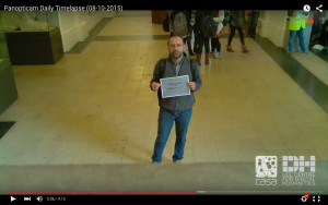 Day 1: "What are you looking at?" (Banksy)