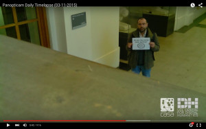 Day 19: Do you like being seen, Jeremy? [thanks to B.C.]