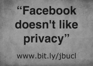 Day 76: Facebook doesn't like privacy